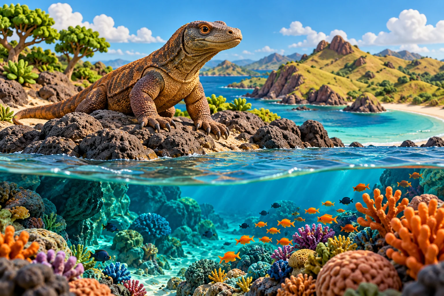 Illustrated destination