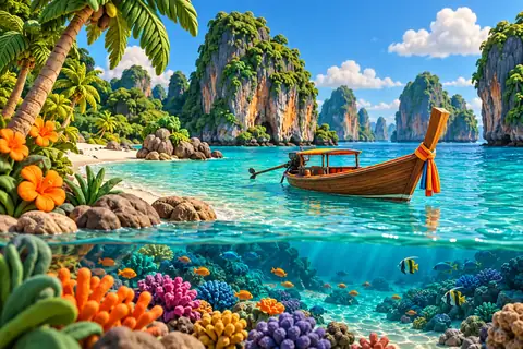 Illustrated destination