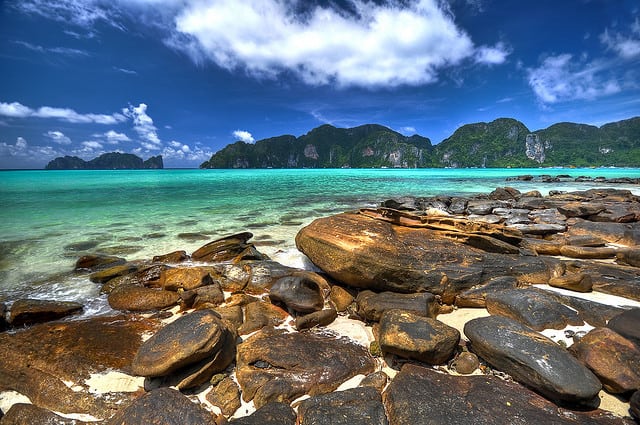 koh phi phi beach