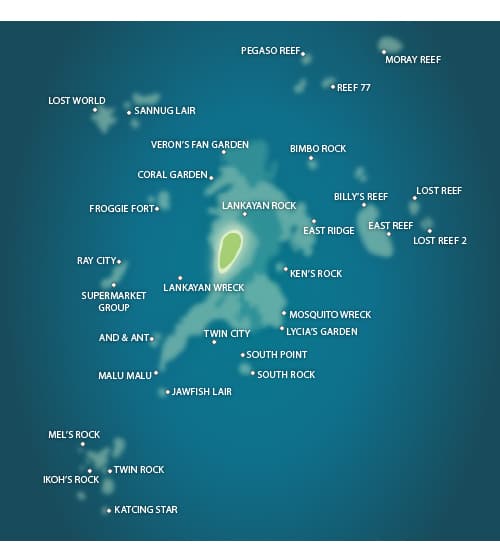 lankayan map