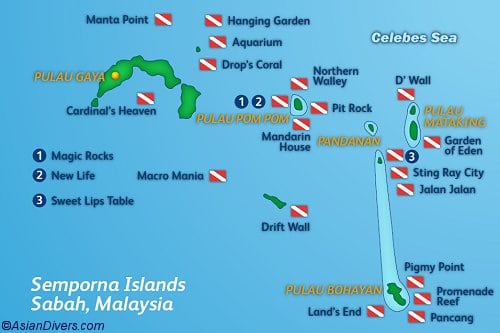 pom pom island map