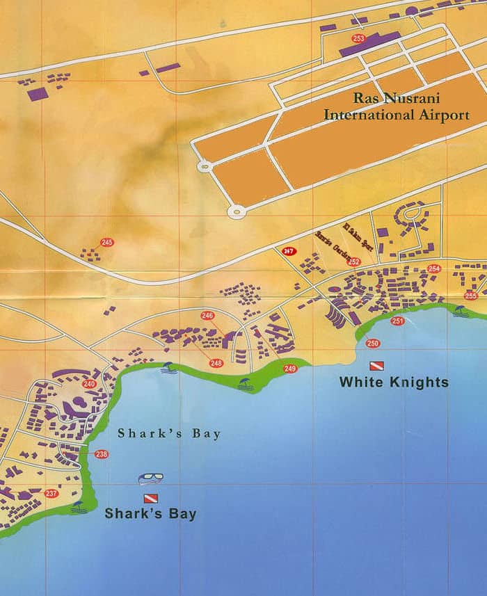 sharm el sheikh map
