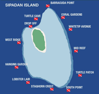 sipadan map