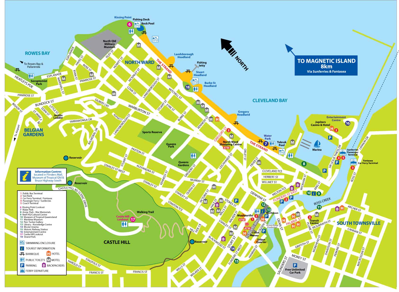 Townsville Map 