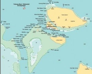 wakatobi map