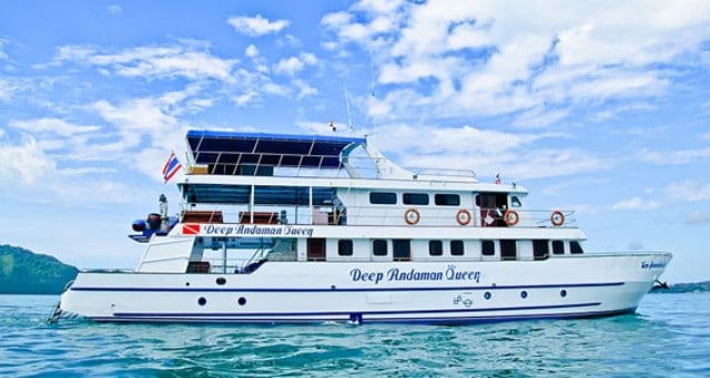 M/V Deep Andaman Queen Similan island thailand liveaboard