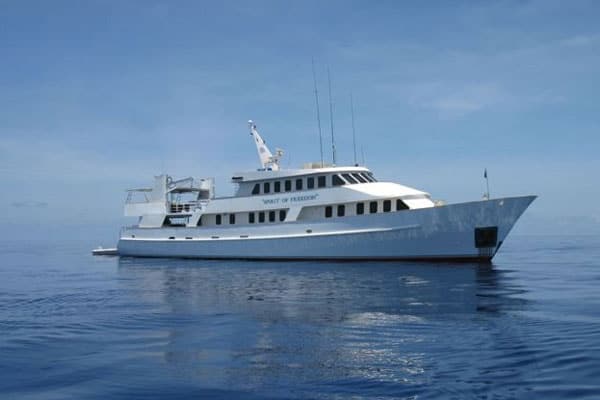 luxury liveaboard spirit of freedom osprey reef