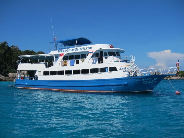 Similan island liveaboard