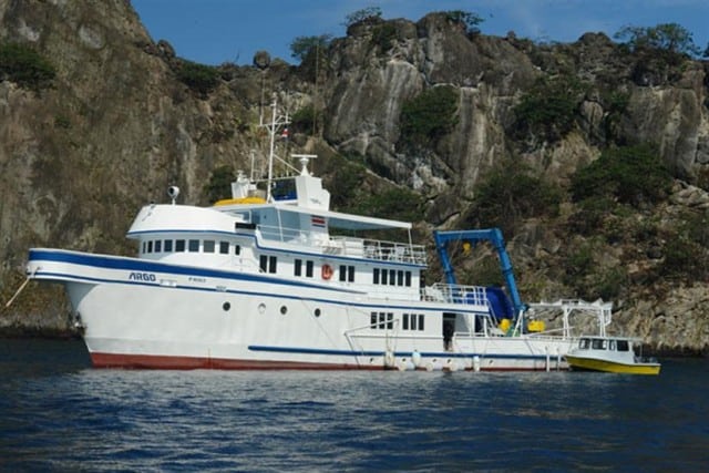 this is the argo liveaboard review in cocos island