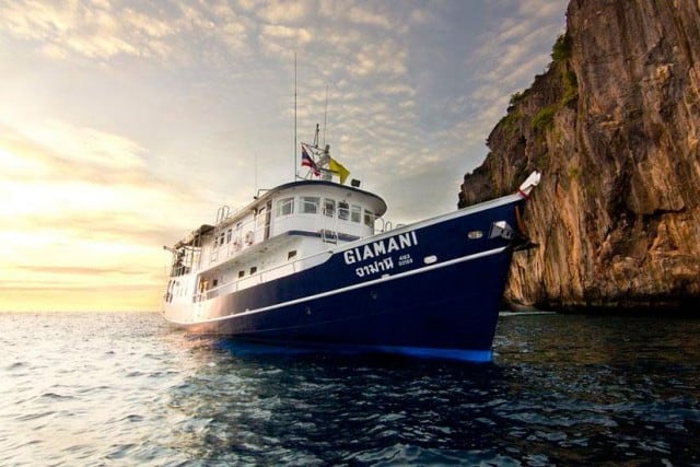 giamani budget liveaboard similan islands