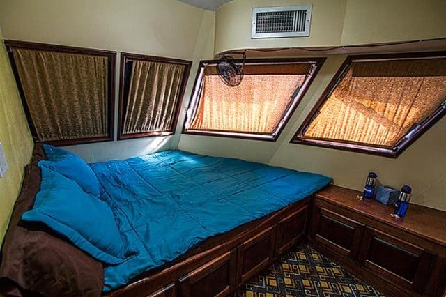 double main deck cabin rocio del mar liveaboard diving mexico 