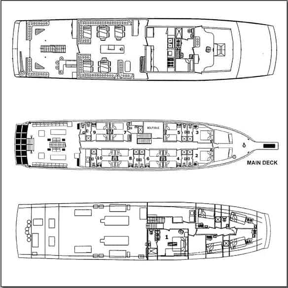 mv belize aggressor iv floor plan liveaboard review