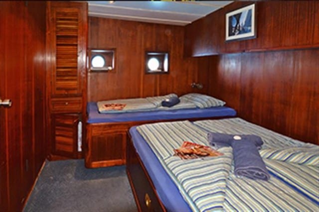 sy sea bird cabin liveaboard review
