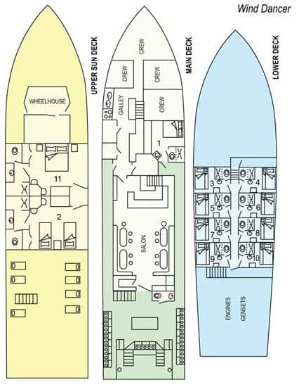 mv okeanos aggressor ii deck plan liveaboard review