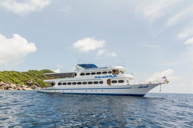 mv pawara budget liveaboard similan islands