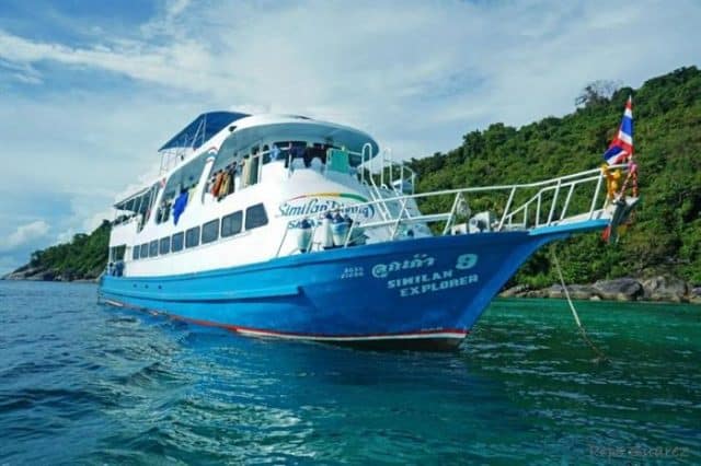 mv similan explorer budget liveaboard similan islands