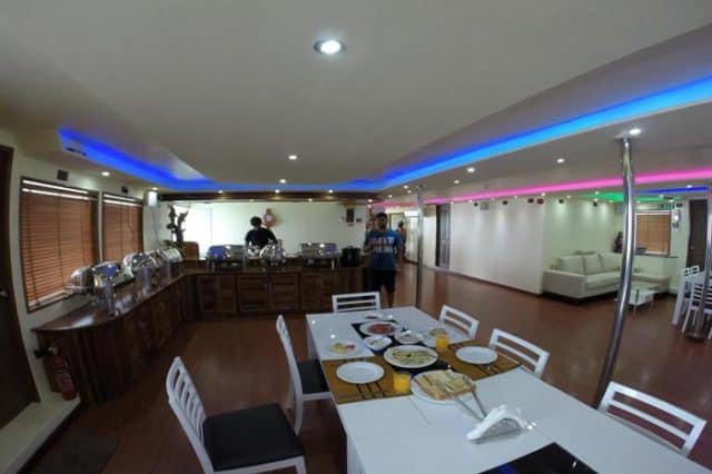 mv soleil 2 dining area liveaboard review