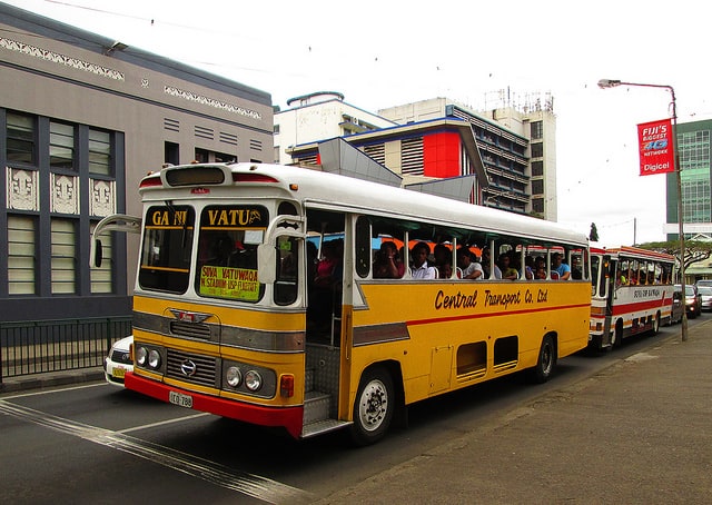 fiji travel by bus