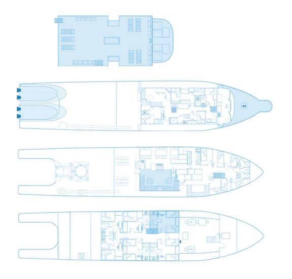 mv argo deck plan liveaboard review