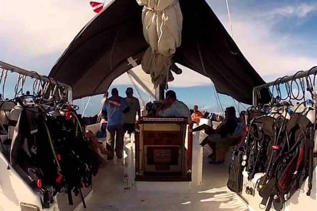  MV barba negra matinal star dive deck area liveaboard review 
