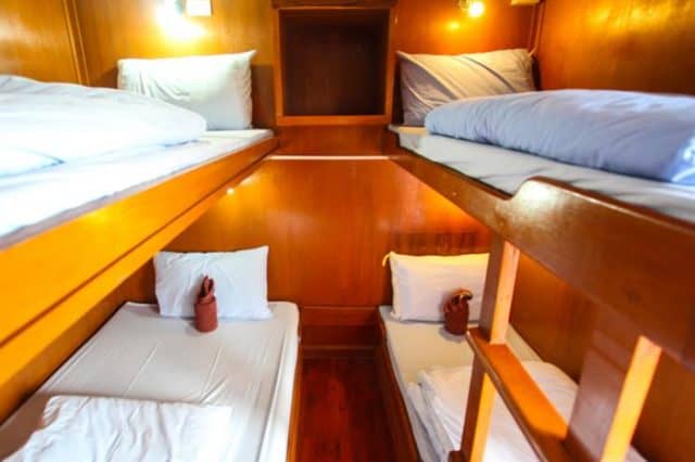 cabin manta queen 1 liveabooard diving cruise similan islands