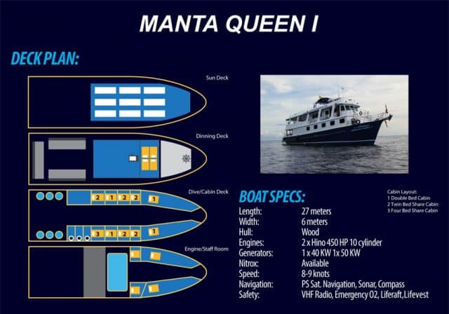 manta queen 1 liveabooard diving cruise similan islands