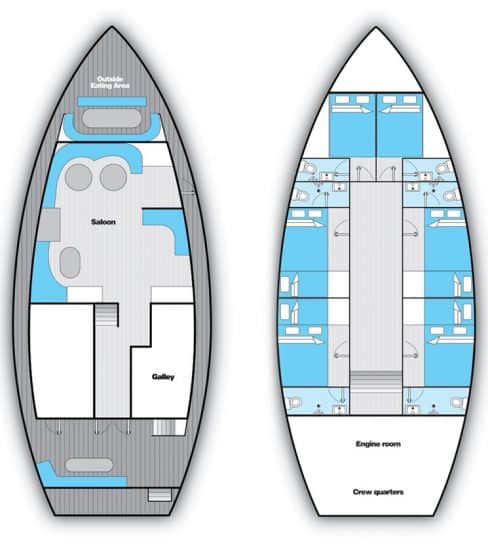 sea spirit liveaboard maldives deck plan