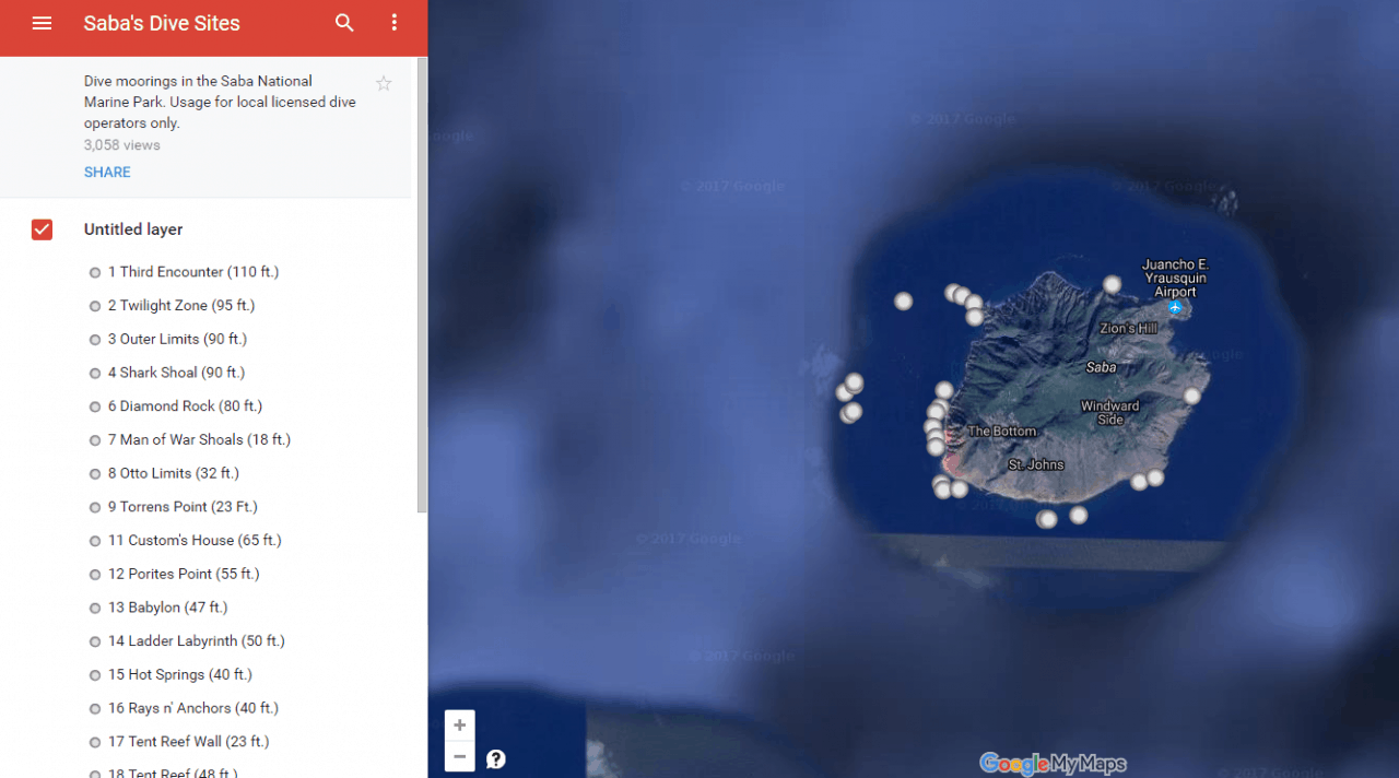 Best Diving sites in Saba Caribbean Scuba dive reviews by Divezone