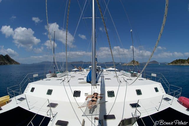 top deck cuan law liveaboard diving sailing british virgin islands