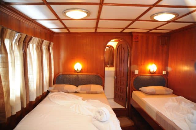 cabin on the mv carina maldives liveaboard diving