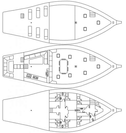 deck layout kethi liveaboard scuba diving maldives