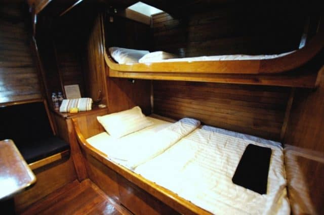 cabin on MY vasco liveaboard diving philippines