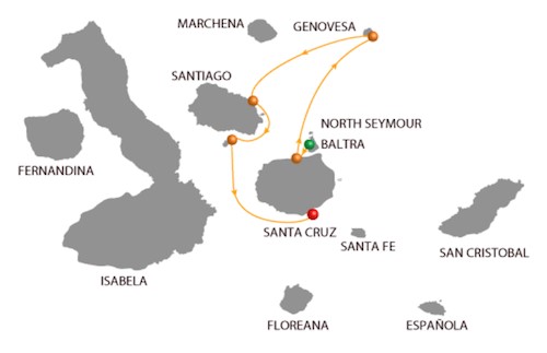 galaven adventure cruise galapagos islands
