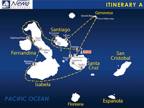 nemo 3 small cruise ship galapagos islands