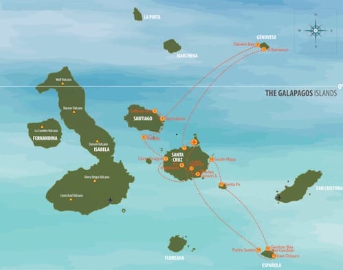 passion small ship cruise galapagos islands