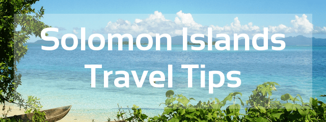 solomon islands travel tips diving