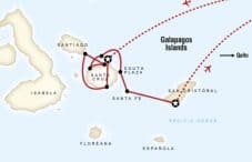 route central 7 xavier iii galapagos adventure cruise