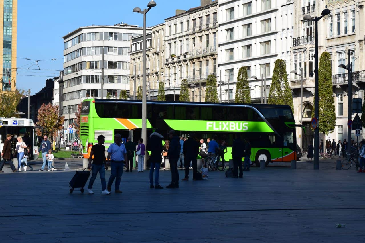 Antwerp To Paris Bus photo by Charles Davis