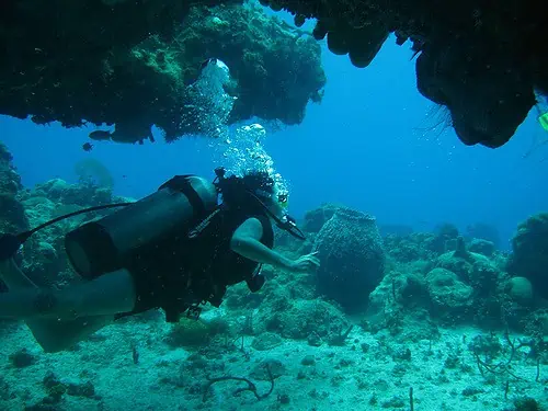 Diving the Arches, Negril by Drew Domkus